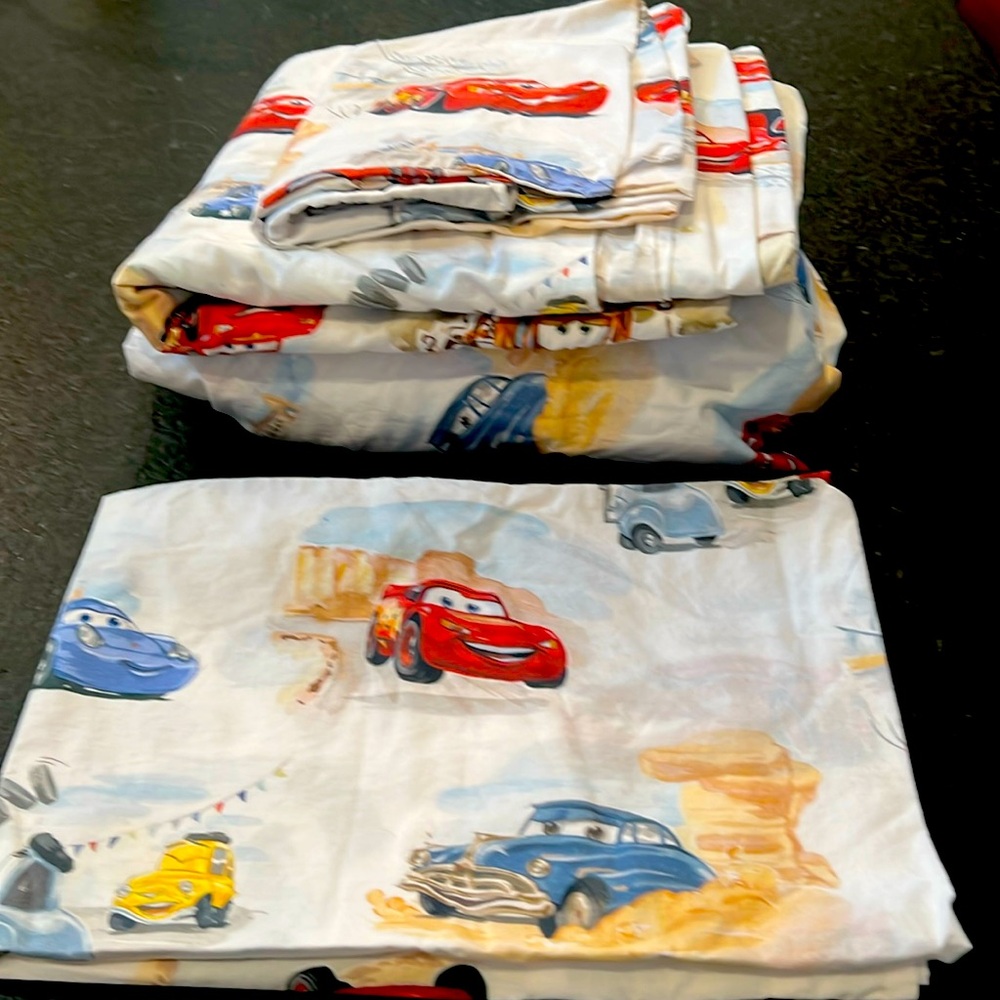 PK kids cars sheets